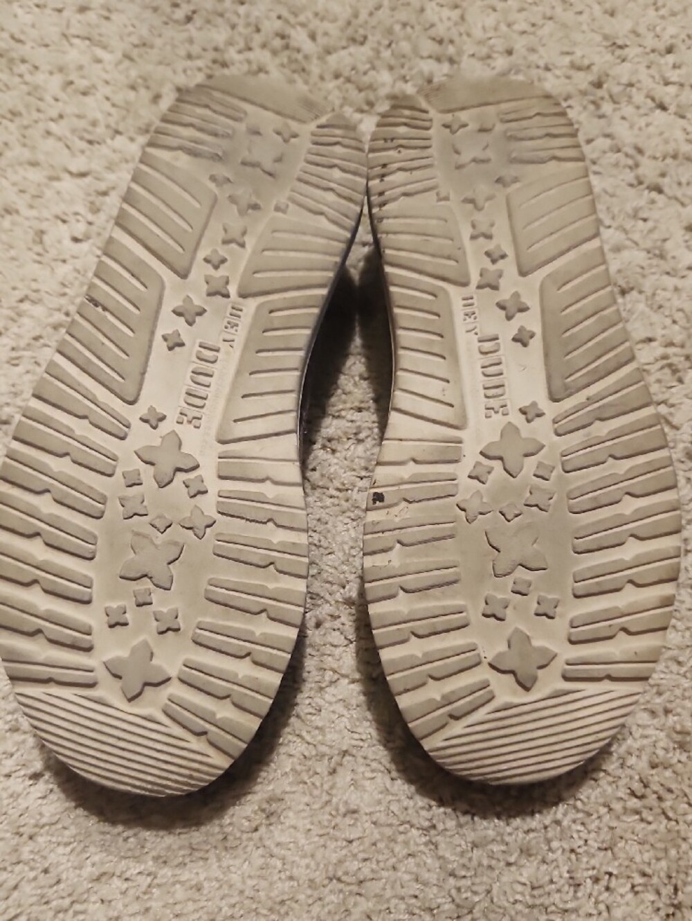 Hey Dude Men's Slip-On Canvas Loafers in Taupe - Picture 3 of 4